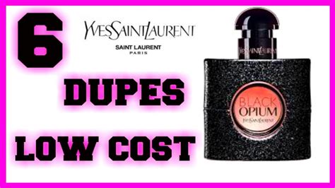 black opium perfume dupes|dossier perfume black opium dupe.